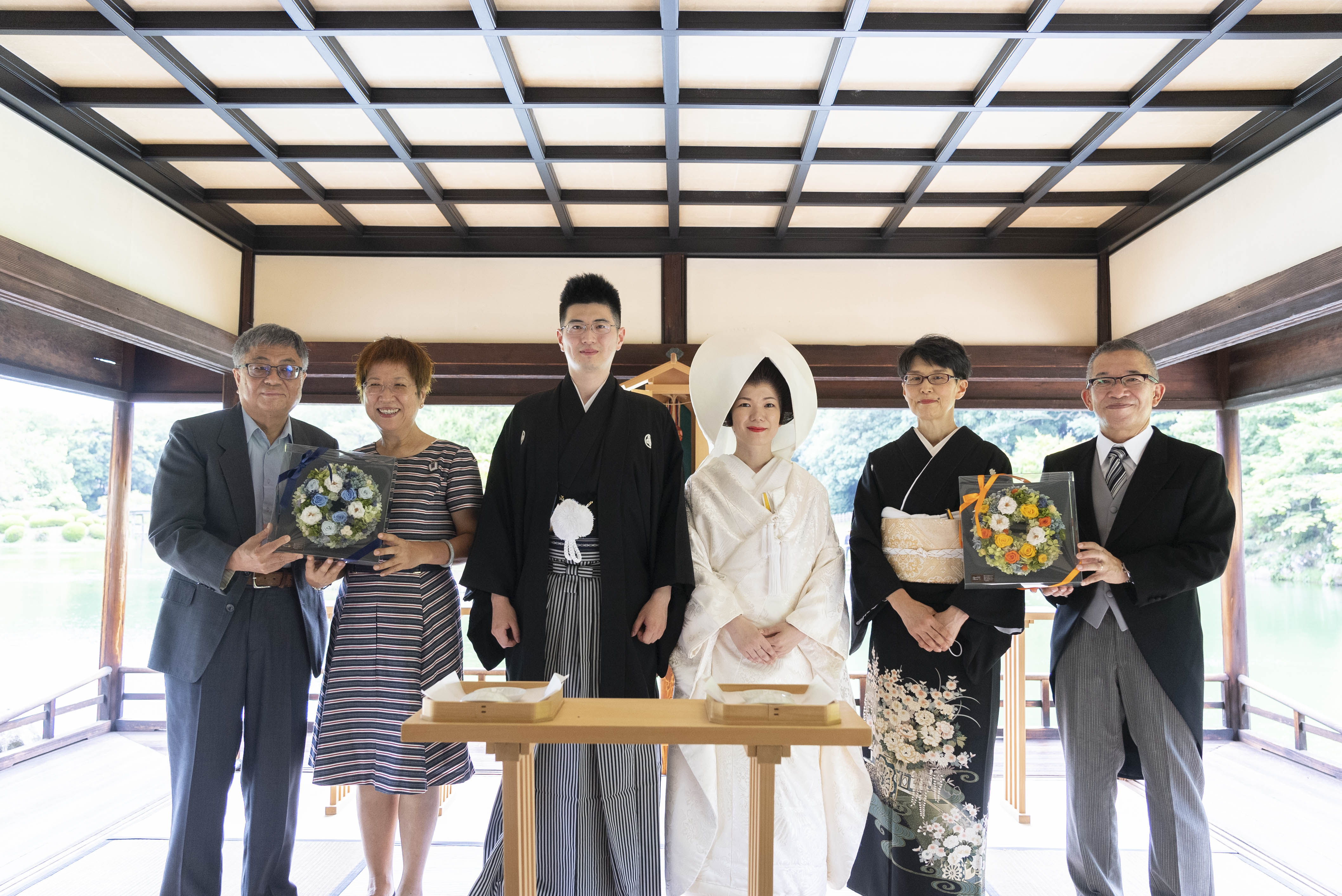 ふるさとウエディング　特別名勝 栗林公園での結婚式 神前式　式次第　